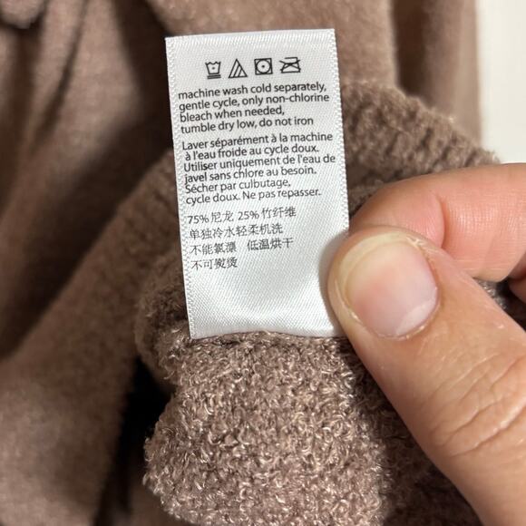 Barefoot Dreams CozyChic Lite 2X Ballerina Wrap Side Tie Cardigan BDWCL1510 - Picture 7 of 7